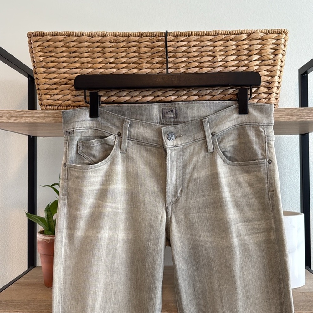 Citizens Of Humanity Mid-Rise Avedon Skinny Leg Gray Jeans, 31 - Picture 2 of 9